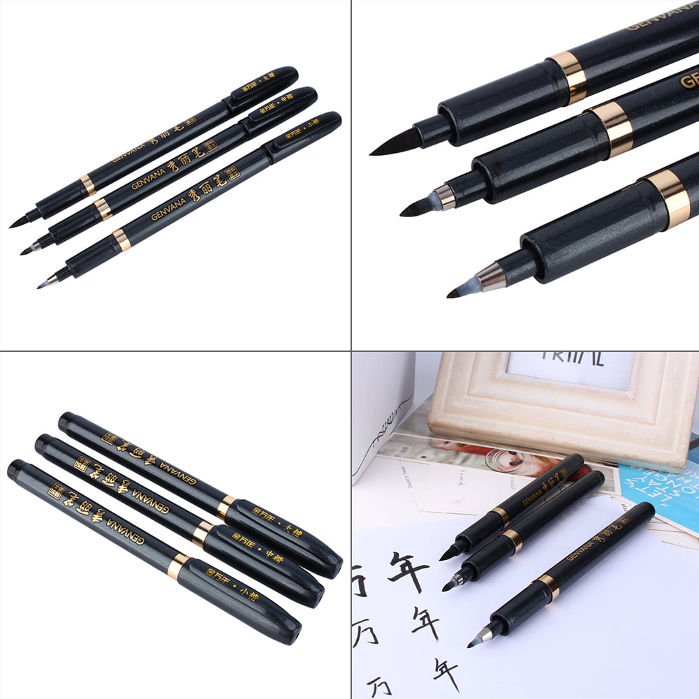 Japanese Calligraphy Pens (3 Pack) – Happy Covers