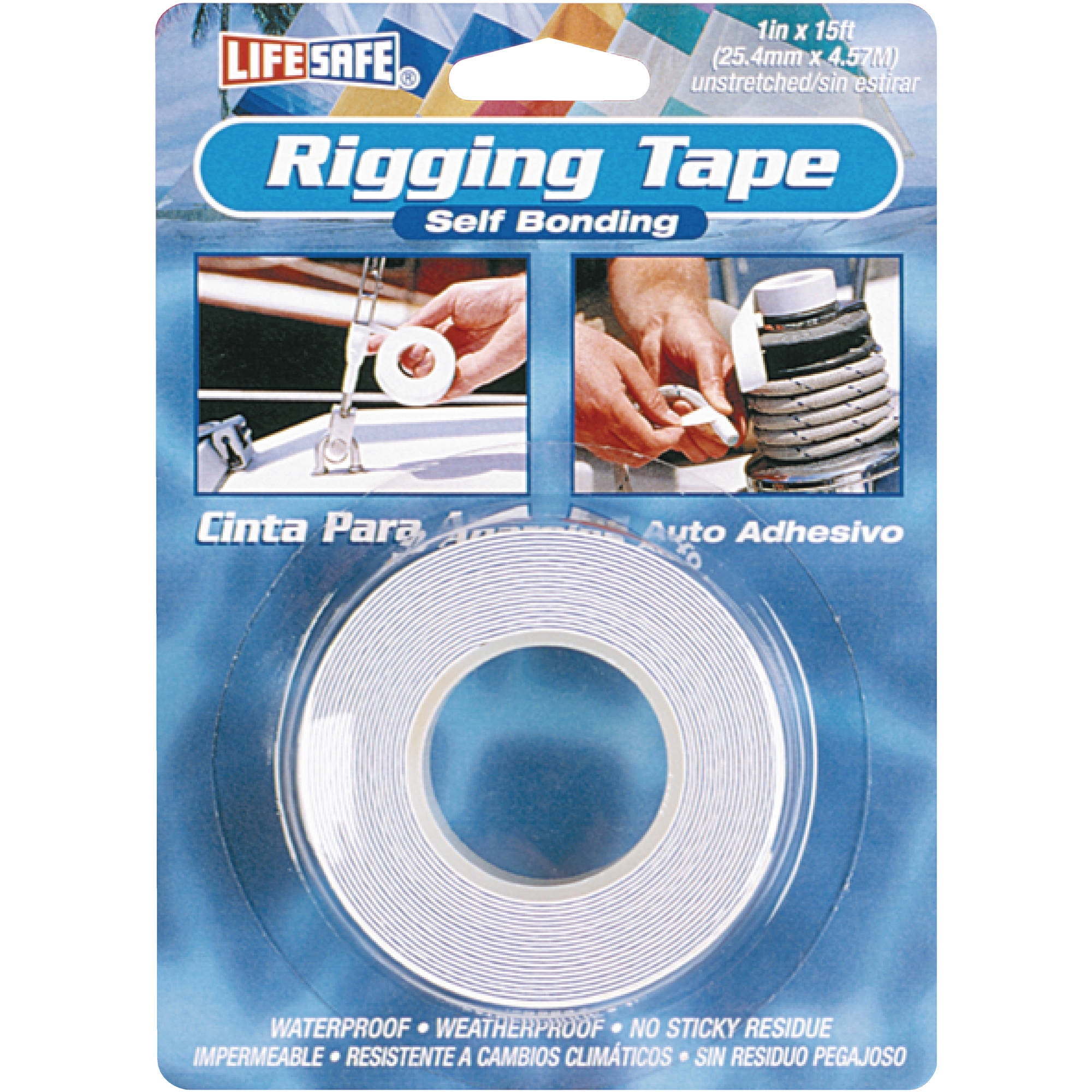 Life Safe Self Bonding Rigging Tape 1" x 15'