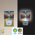 thumbnail image 2 of Yayeee LED Night Light for The Home Plug in With Light Sensors 2 Pack, Colorful Road, 2 of 6