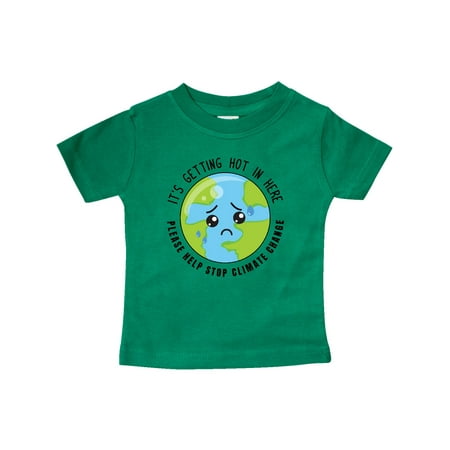 

Inktastic Climate Change It s Getting Hot in Here Sad Planet Earth Gift Baby Boy or Baby Girl T-Shirt