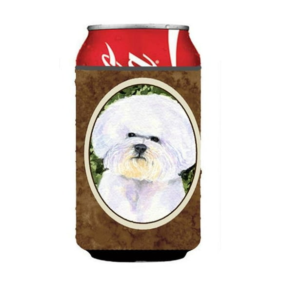 Bichon Frise Can Or bottle sleeve Hugger - 12 Oz.