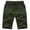 Army Green, variant on BUWTTED Mens Athletic Shorts with Zipper Pockets 9 Inch Cotton Black Sweat Shorts with Drawstring Elastic Waist Running Gym Workout Shorts