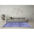 thumbnail image 3 of Ahgly Company Indoor Rectangle Abstract Blue Modern Area Rugs, 5' x 8', 3 of 4
