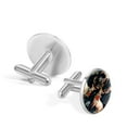 thumbnail image 3 of Elk Elegant Men's Cufflinks Set for Formal Attire, Made of Stainless Steel, for Business Meetings and Special Occasions, 3 of 6