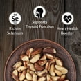 thumbnail image 2 of I'M A NUT Dry Roasted Brazil Nuts-Sea Salted-No Oil No Herbicides or Pesticides Non GMO No PPO Kosher 16 oz Batch Tested Gluten and Peanut Free, 2 of 5