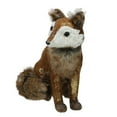 thumbnail image 2 of Northlight Plush Sitting Fox Figure Animal Decoration - 10.25", 2 of 3