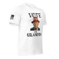 thumbnail image 3 of VOTE FOR GRANDPA TRUMP 2024 Unisex t-shirt (White, 3XL), 3 of 4