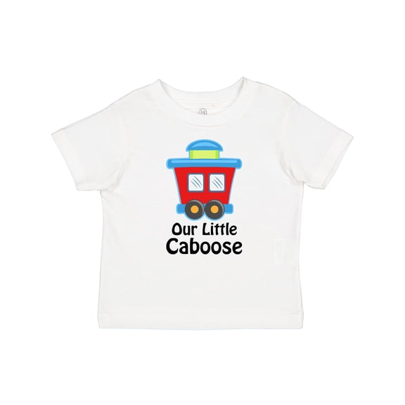 Inktastic Train Our Little Caboose New Baby Boys or Girls Baby T-Shirt