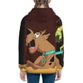 thumbnail image 4 of Lsque Scooby-Doo Patten Youth Hoodie Sweatshirt Pullover with Kangaroo Pocket Boys and Girls Hoodie Warm Hoodie for Kids, 4 of 8