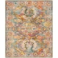 thumbnail image 2 of SAFAVIEH Crystal Lynette Oriental Area Rug, Light Blue/Orange, 8' x 10', 2 of 8