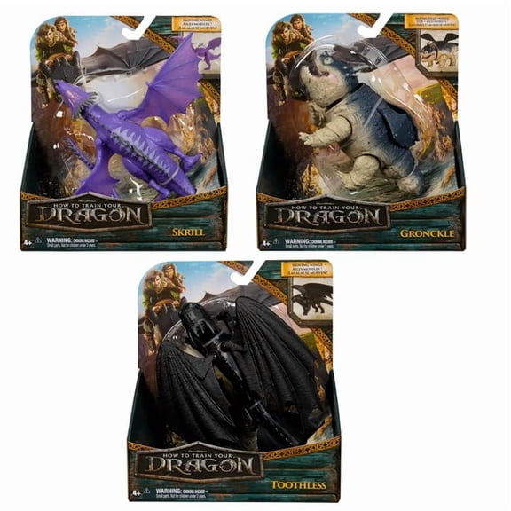 How To Train Your Dragon Small Dragon Asst