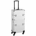 thumbnail image 1 of Yaheetech 3 in 1 Rolling Makeup Train Case, 1 of 8