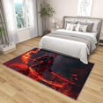 thumbnail image 4 of 2x3 Rug, Game Door Mat Washable Non Slip Soft for Entryway, Gaming Warrior Rug, Boys Kids Gamer Carpet, Game Home Decor & Gifts, 4 of 6