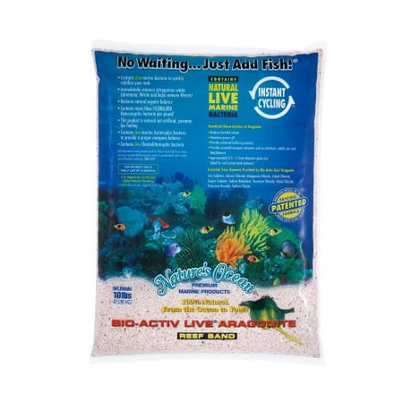 Worldwide Imports Awwa10801 Live Aragonite Sand 20-Pound Pink (Pack of (Best Aquarium Substrate For Live Plants)