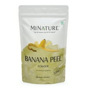 mi nature Natural Banana Peel Powder For Hair & Skin care| Natural Face Mask For Glowing Skin | 100% Pure & Natural |No additives & Cruelty Free | 227g/1/2 lbs/8 oz