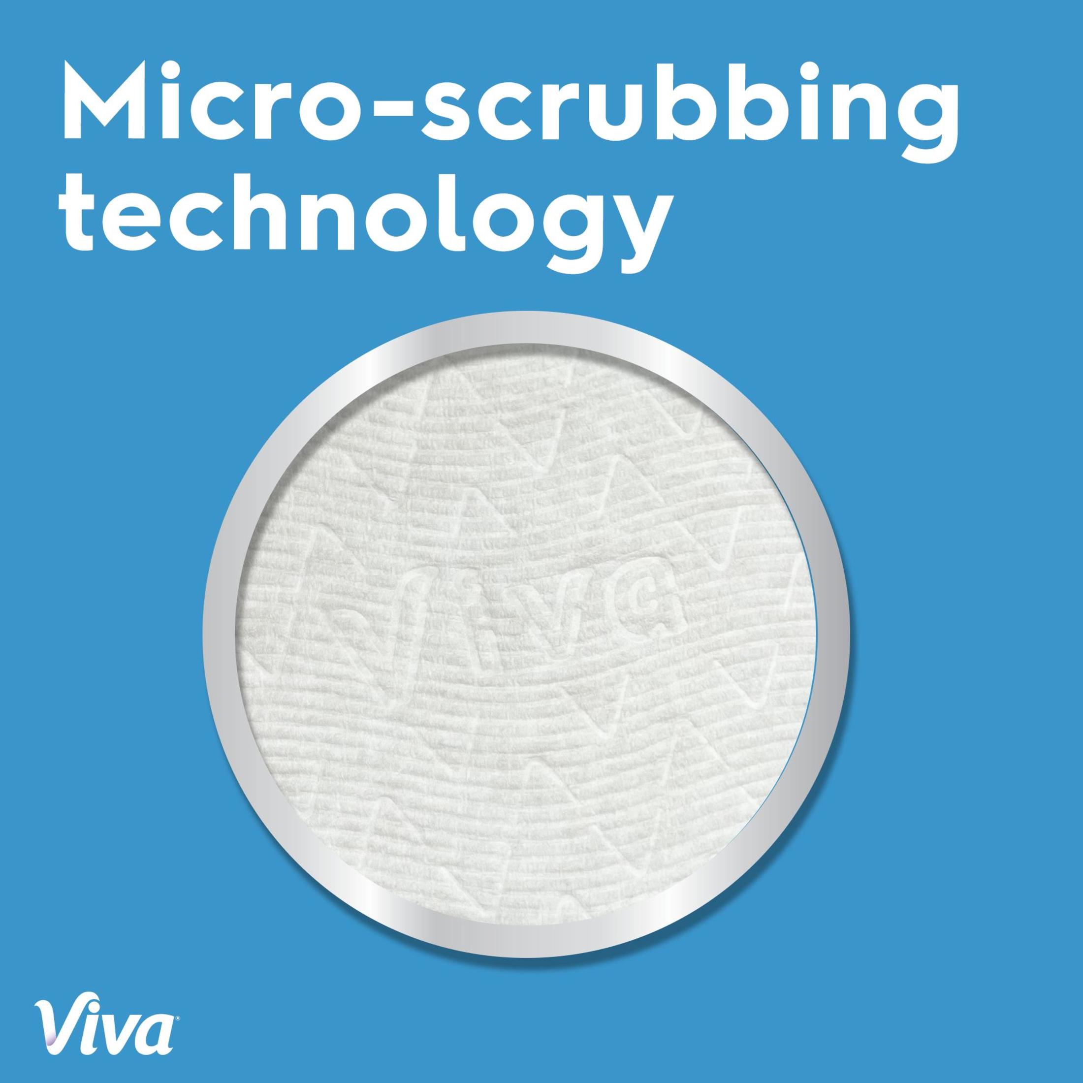 Viva Multi-Surface Cloth Paper Towels, 6 Triple Rolls, 990 Sheets photo 7
