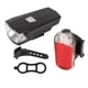 thumbnail image 4 of Juego de luces para bicicleta NikouMX linterna LED faro delantero y Luz trasera ABS, 4 of 8