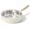 White, variant on 10" Tri-Ply Stainless Steel Frying Pan, Non-Toxic Fry Pan Egg Pan Omelet Pans, Oven Safe, Induction, Ceramic and Gas Cooktops Compatible, Polished Silver