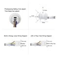 thumbnail image 3 of 110V 220V LED PIR Infrared Motion Detection Automatic Light PIR Mini Smart Closet Motion LED Mini human Module body LED finder noise Motion device body coop, 3 of 9