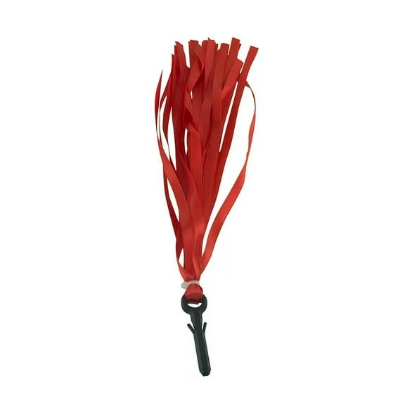 Cloth Streamers Pair Bicycle Grips Tassel Red