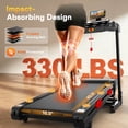 thumbnail image 4 of Treadmill with Incline, 3.8 HP Foldable Treadmills for Home, Brushless Motorized Incline Treadmill, Treadmill for Home with 12% Auto Incline, 330 LBS Capacity, 4 of 9