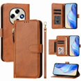 thumbnail image 1 of FOXDOCK Funda Tipo Cartera para Umidigi Note 100 Cuero PU con Cremallera y Correa de Muñeca, Ranuras para Tarjetas, Soporte Plegable, Cierre Magnético, 1 of 5