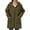 A34 Army Green, variant on TrendOFT Raincoat for Women Waterproof Long Hooded Rain Jacket Trench Coats Windbreaker Travel Jacket Brick Red XXXL