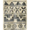 thumbnail image 2 of Vess, June Erica 12x14 Gold Ornate Wood Framed with Double Matting Museum Art Print Titled - Bazaar Motif IV, 2 of 4