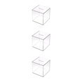thumbnail image 4 of Baohd Coins Bank Large Capacity For Easy Money Management Money Box For Adults And Children Plastic Transparent Money Box 2cm*12cm 240G 3Set, 4 of 6