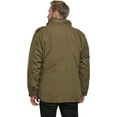 thumbnail image 4 of Big & Tall Brandit M65 Premium Field Jacket (Olive / Army Green 5XL) - Outdoors Military Jacket, 4 of 6
