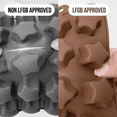 thumbnail image 3 of Molde de pastel Molde de chocolate de silicona de varios estilos Molde de hornear de animales de amor Molde pequeño flexible de bricolaje para moldear caramelos duros o de goma en diferentes Fokelyi 2033821-2, 3 of 9