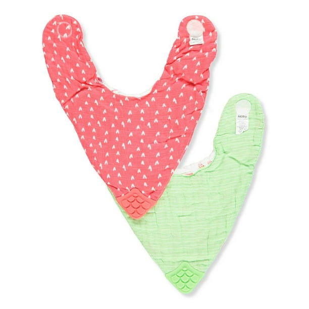 Nuby 2Pack Teething Bibs