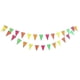 thumbnail image 1 of 4.4m Colorful Pennant Fluorescence Bunting Party Favors Banner Paper Garland Photo Props Flag Layout Supply Set, 1 of 2