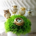 thumbnail image 3 of KGJQ Owl Garden Ornaments, Metal Rod Resin Sculpture for Succulents Potted Plants, Micro Landscape Animal Garden Stake Decor, Realistic Outdoor Yard Art Gardening Gift, 3 of 8