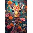 thumbnail image 1 of Diamond Painting Kits DIY 5D Diamond Painting for Adults&Kids Giraffe Diamond Art Kits Paint with Round Diamond Full Drill Diamond Dots Arts Painting, 1 of 4