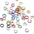 thumbnail image 3 of HOOUN 300pcs/lot Soft Open Jump Ring Split Rings Connectors DIY Jewelry Finding Making-Silver Jumper Rings-6mm 300pcs/lot, 3 of 6