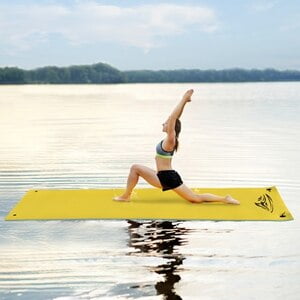 Floating Mat 18 X 6 Ft Floating Water Mat For Lake 3 Layer Xpe Foam Lily Pad Float Mat With Storage Straps For Pool Lake River Water Activities Holds Up 440 Lbs Walmart Com Walmart Com
