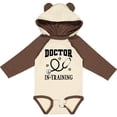 thumbnail image 3 of Inktastic Future Doctor in Training Boys or Girls Long Sleeve Baby Bodysuit, 3 of 5