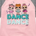 thumbnail image 3 of LOL Surprise! Dolls - Dancing Dolls Dance - Toddler & Youth Girls Raglan Graphic T-Shirt, 3 of 5