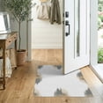 thumbnail image 2 of ODIKA Abstract Calming Way Asymmetrical Speckled Details Lightweight for Hallway, Study Room, Playroom, Non-Slip Low Profile, 2 of 7