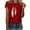 Red shirts for women, variant on up to 60% off Gifts Usmixi Shirts for Women Fashion Funny Graphics Basic Fit Plus Size Tee Tops Summer Trendy Feather Print Short Sleeve Crewneck Ladies Blouses Army Green XL