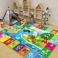 thumbnail image 6 of AKASISRUG ABC Kids Rug, Kids Play Mat,Preschool Rugs with Animals, Foldable Floor Mat,78.7" X 59", 6 of 8
