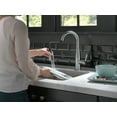 thumbnail image 4 of Delta Essa Single Handle Pull-Down Bar/Prep Kitchen Faucet in Arctic Stainless 9913-AR-DST, 4 of 7
