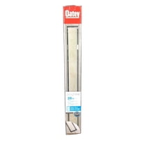 Oatey Designline 28" Shower Floor Linear Drain Square Grate in Stainless Steel