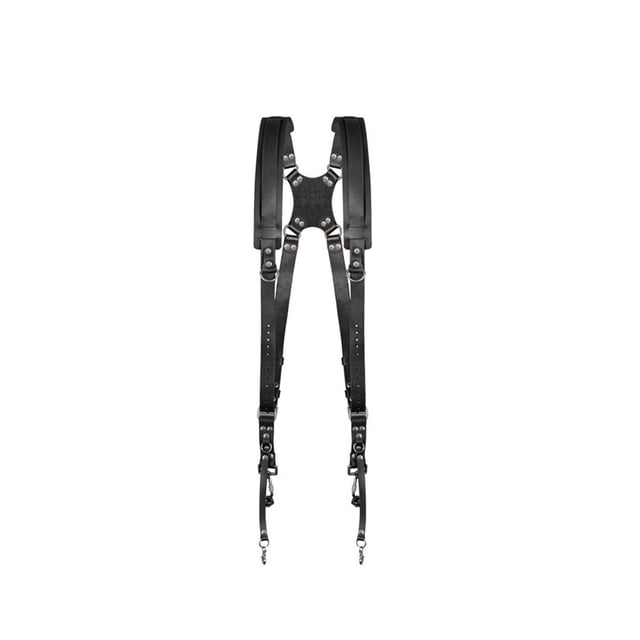 Monstrate Correa de cámara Arnés de cámara Cuerda de hombro Diseño plegable Ajustable Gran resistencia Elástico Ajuste multifuncional Accesorios para fotos Negro
