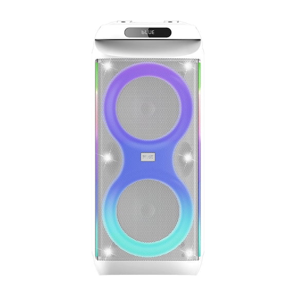 Bocina Bafle Bluetooth 2X8" Select Sound Modelo Tower Block Subwoofer TWS Radio Fm BT2029