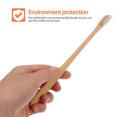 thumbnail image 3 of MasteelfCA 20pcs Disposable Toothbrushes Bamboo Toothbrushes for Home (Black White), 3 of 7