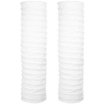 2pcs Paper Lampshade Standing Lamp Floor Lampshade Replacements for Living Room