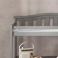 thumbnail image 6 of Child Craft Arch Top Changing Table with Pad & Safety Strap, 2 Storage Shelves, Anti-Tip Kit, Cool Gray, 6 of 7