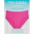 thumbnail image 3 of Fruit of the Loom Women's Signature Low Rise Briefs 8-pack Breathable Micro Mesh,Assorted Size 5, 3 of 8